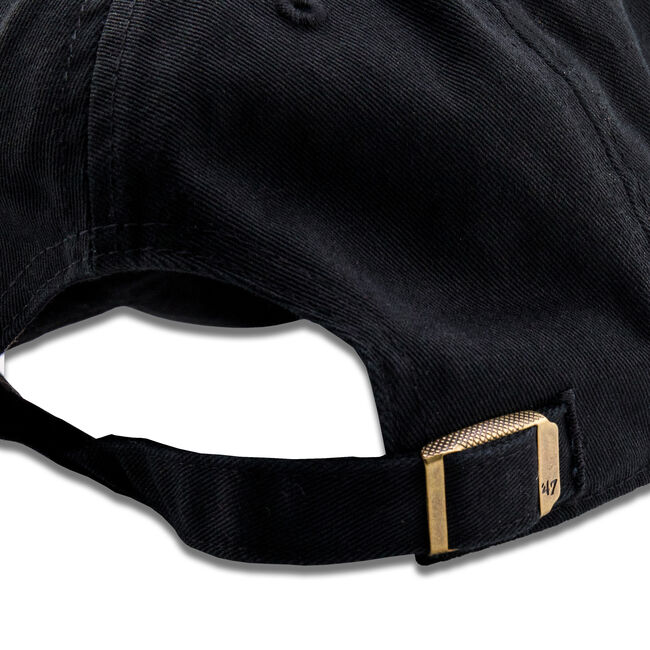 Yellow M Logo Garment Wash Adjustable Hat, , hi-res